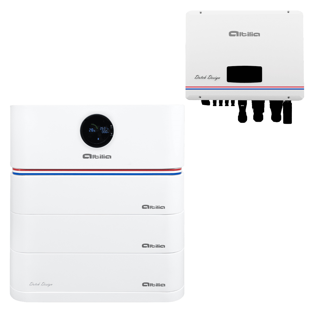 Altilia | 15,66kWh LFP (LifePO4) Batterij met 5kW omvormer
