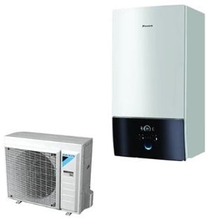 Daikin warmtepomp - Altherma 3 LT 8KW wandmodel EHBH08E6V + ERGA08EVH